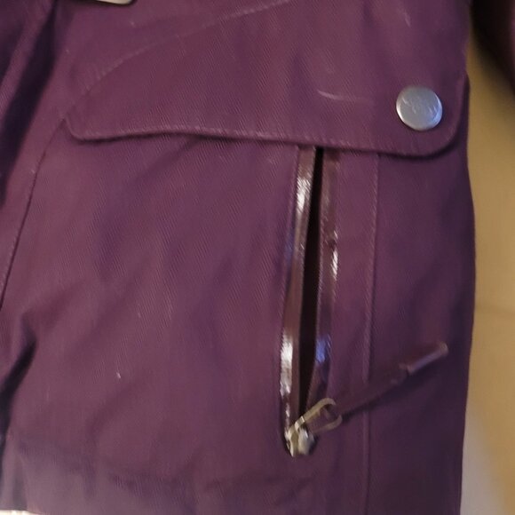 The North Face Women’s Ski Snow Hooded Jacket Dark Purple Size XS/TP - Picture 5 of 16